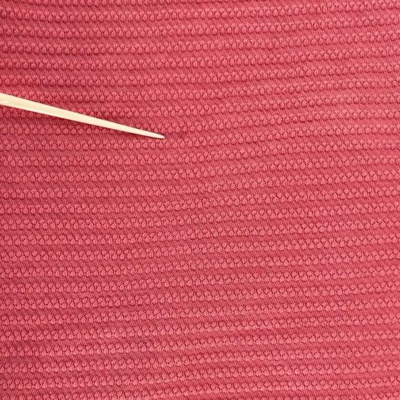 Big Bud Press Pink Honeycomb Texture Thermal Raspberry Long Sleeve Top Size XS - Picture 4 of 7